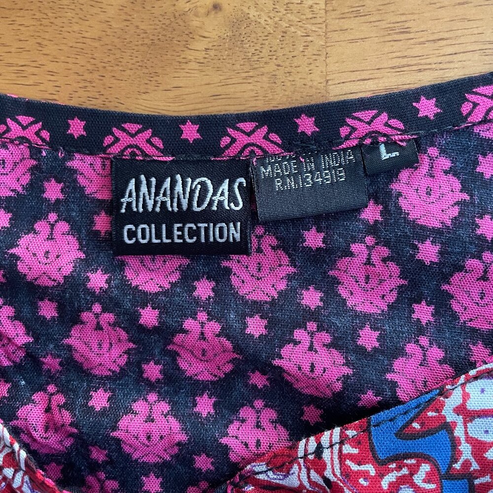 Nwot Size Large Ananda's Collection Bohemian Tuni… - image 8